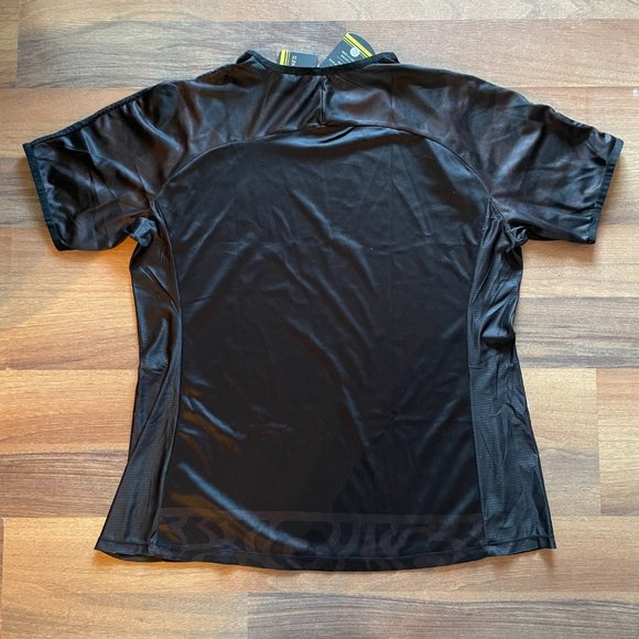 BIKE JERSEY Women's Plus Size Black Cycling Shirt - Picture 3 of 5